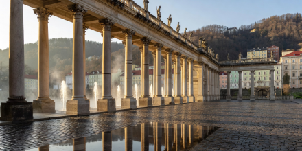 Karlovy Vary Mill Colonnade Czech Republic